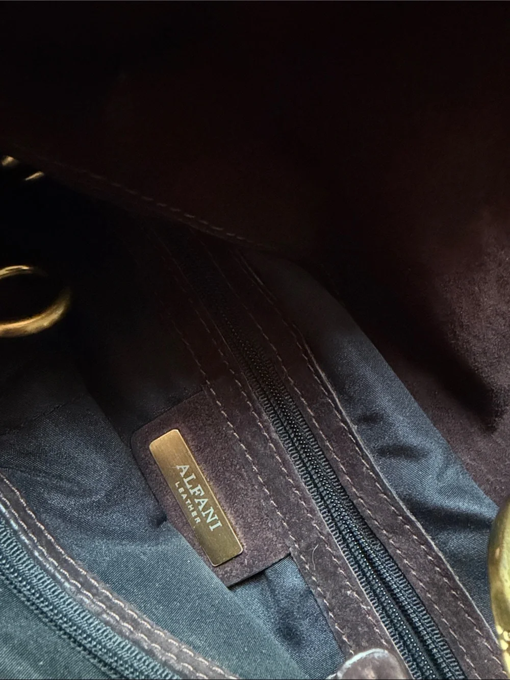Alfani leather eye catching